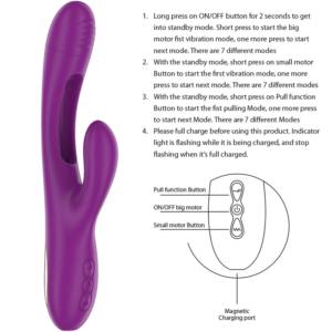 Intense High Tech-Apollo Vibrator Multifunktionalität Wiederaufladbar 7 · Vibratoren (Bild 4)