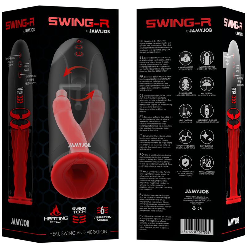 Jamyjob-Masturbator Männlich Swing-r mit Heizeffekt · Sextoys (Bild 4)