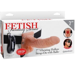 Fetish Fantasy Series-Verstellbarer Harness mit Fernbedienung, Dildo