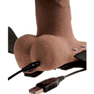 Fetish Fantasy Series-Harness Regulierbar mit Realistischen Penis, Testikale · Strap-on & Harness (Bild 3)