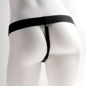Fetish Fantasy Series-Harness Regulierbar mit Realistischen Penis, Testikale · Strap-on & Harness (Bild 6)