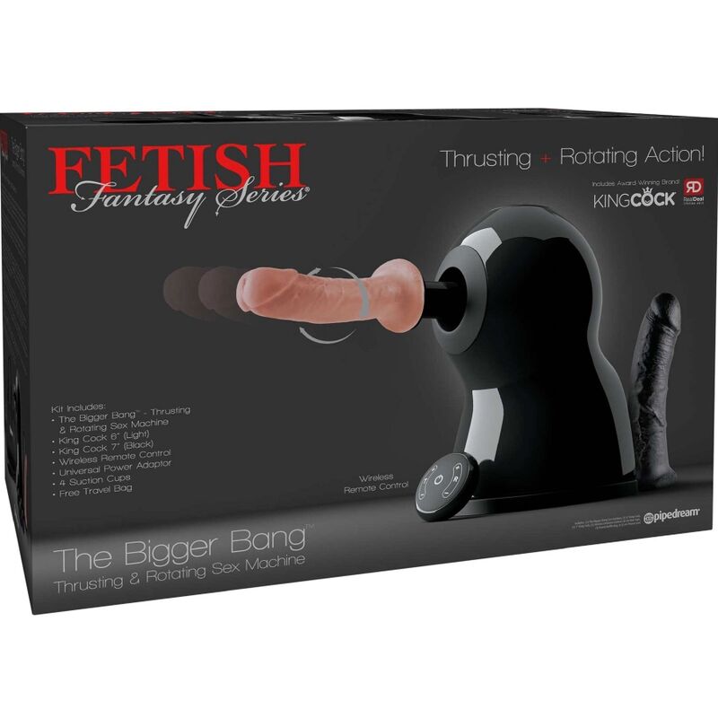 Fetish Fantasy Series-Pipedreams Bigger Bang Sexmaschine Rotation