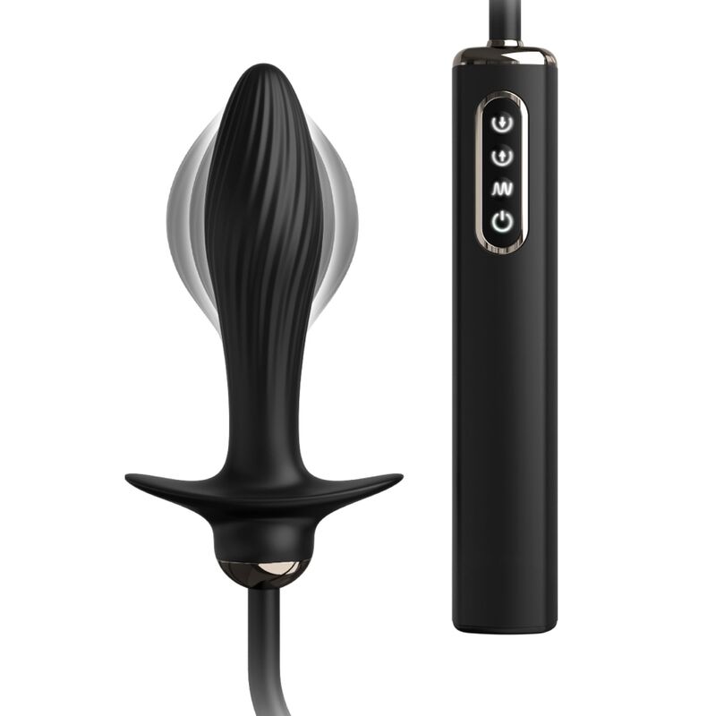 Anal Fantasy Elite Collection-Aufblasbarer Plug & Vibrator