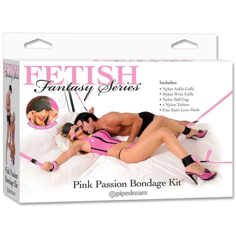 Fetish Fantasy Series-Bondage-Kit Rosa