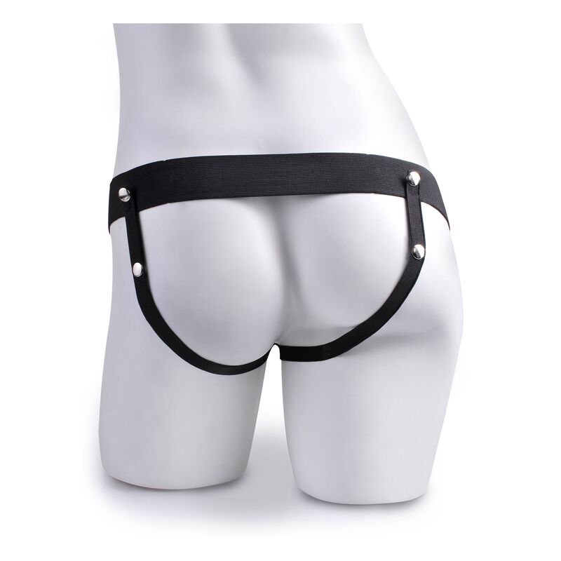 Fetish Fantasy Series-Harness Verstellbar mit Realism Penis Leer und · Strap-on & Harness (Bild 2)