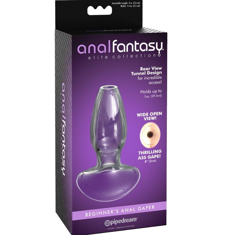 Anal Fantasy Elite Collection-Anal Gaper Dilatator · Spielzeug aus Glas & Metall (Bild 4)