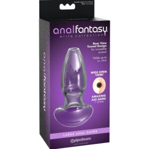 Anal Fantasy Elite Collection-Anal-Gaper-Cristallo-Erweiterung · Spielzeug aus Glas & Metall (Bild 2)