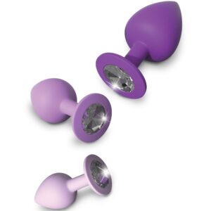 Fantasy For Her-Set Analplug Lila-Silizium, Wasserdicht · Vibratoren (Bild 3)