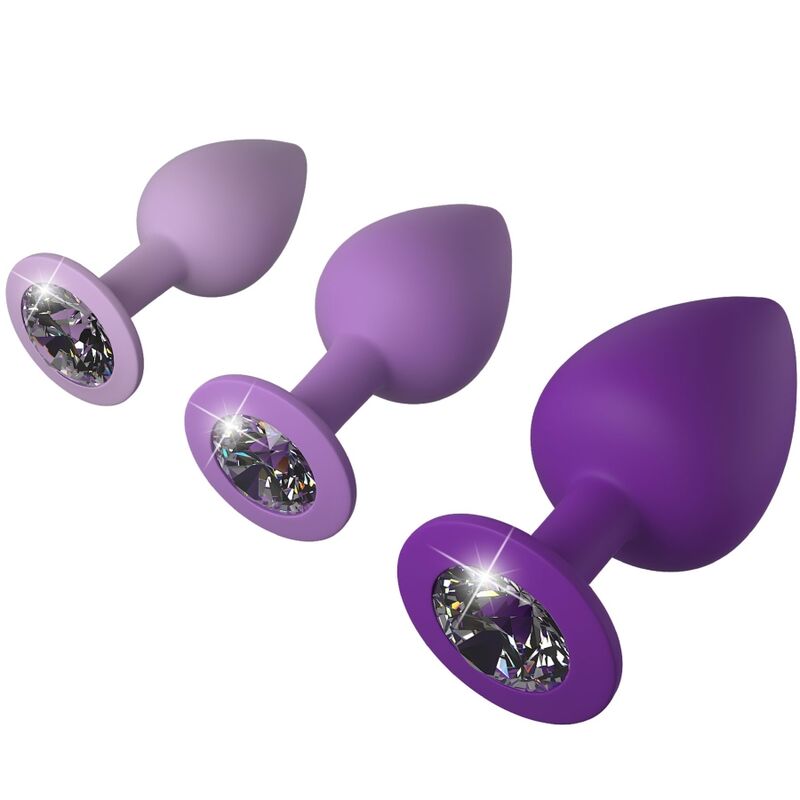 Fantasy For Her-Set Analplug Lila-Silizium, Wasserdicht · Vibratoren (Bild 2)