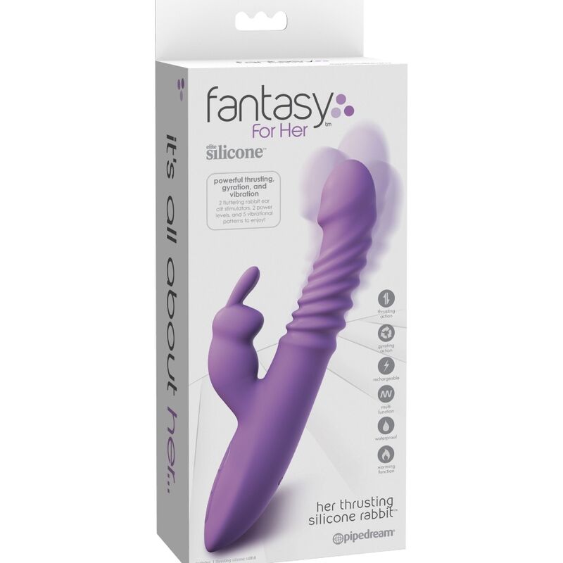 Fantasy For Her-Stimulator Klitoris Rabbit mit Heizfunktion · Vibratoren (Bild 5)