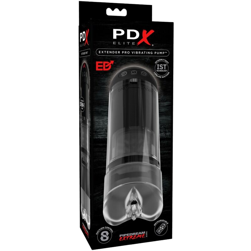 Pdx Elite-Stroker Extender Pro Vibrator-Silikon, 5 Geschwindigkeiten · Sextoys (Bild 4)