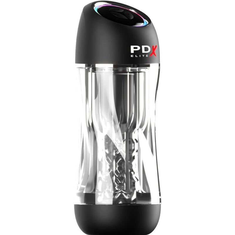 Pdx Elite-Stroker Viewtube Pro Vibrator Transparent-10 Geschwindigkeiten · Sextoys (Bild 3)