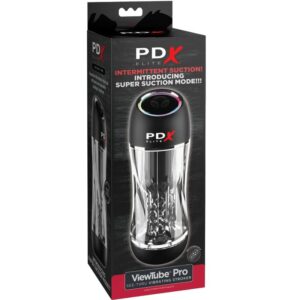 Pdx Elite-Stroker Viewtube Pro Vibrator Transparent-10 Geschwindigkeiten · Sextoys (Bild 2)