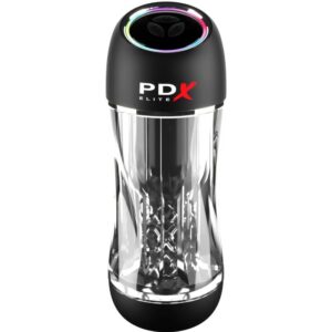 Pdx Elite-Stroker Viewtube Pro Vibrator Transparent-10 Geschwindigkeiten · Sextoys