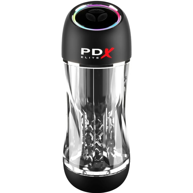 Pdx Elite-Stroker Viewtube Pro Vibrator Transparent-10 Geschwindigkeiten · Sextoys