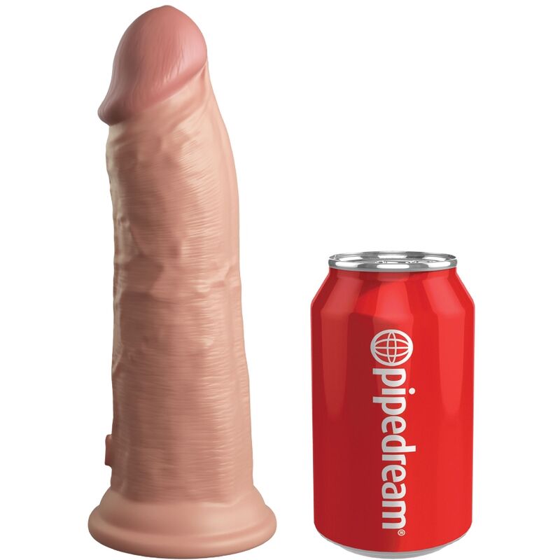 King Cock-Elite Dildo in Realistic Silikon 20.3 cm-Saugnapf · Strap-on & Harness