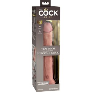 King Cock-Elite Dildo Realist in Silikon 25.4 cm-Saugnapf · Strap-on & Harness (Bild 4)