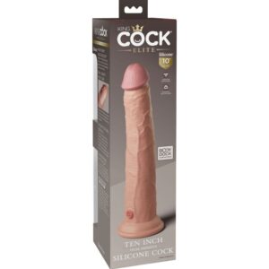 King Cock-Elite Dildo Realist in Silikon 25.4 cm-Saugnapf · Strap-on & Harness (Bild 3)
