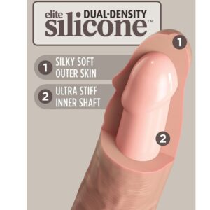 King Cock-Elite Dildo Realist in Silikon 25.4 cm-Saugnapf · Strap-on & Harness (Bild 5)