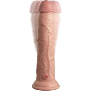 King Cock-Elite Dildo Realistic Vibrator mit Fernbedienung · Strap-on & Harness (Bild 3)