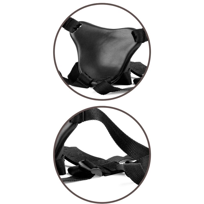 King Cock-Elite Comfy Harness Regulierbar-ABS, Saugnapf · Strap-on & Harness (Bild 6)