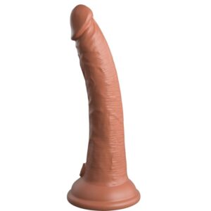 King Cock-Elite Comfy Harness Einstellbar mit Dildo 17.8 cm-Silikon · Strap-on & Harness (Bild 8)