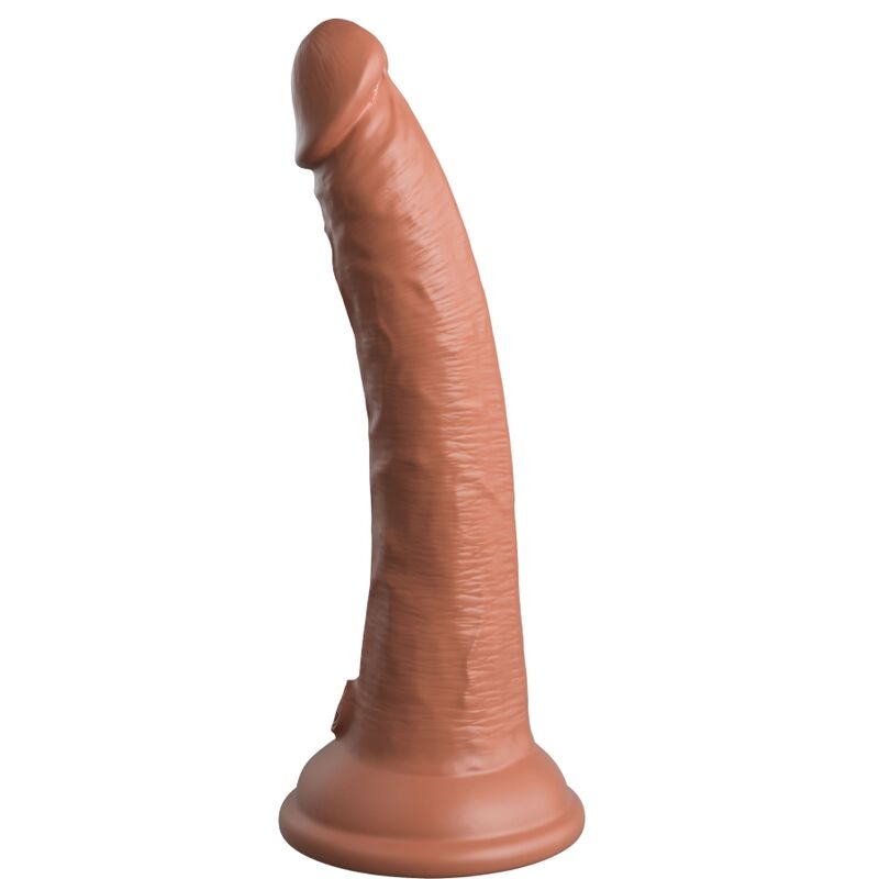 King Cock-Elite Comfy Harness Einstellbar mit Dildo 17.8 cm-Silikon · Strap-on & Harness (Bild 8)