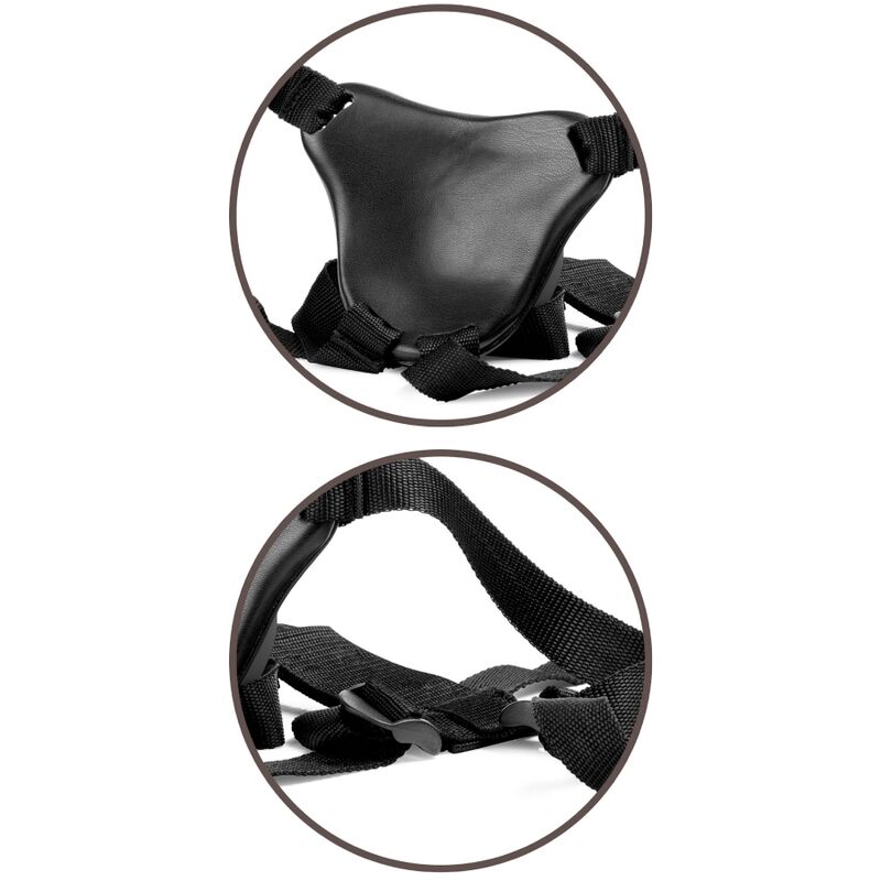 King Cock-Elite Deluxe Harness Set einstellbar mit Ring und Hoden · Strap-on & Harness (Bild 9)