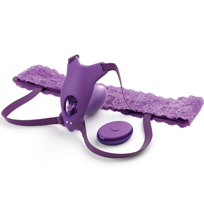 Fantasy For Her-Harness G-Spot-Schmetterling mit Vibrator, Wiederaufladbar · Vibratoren
