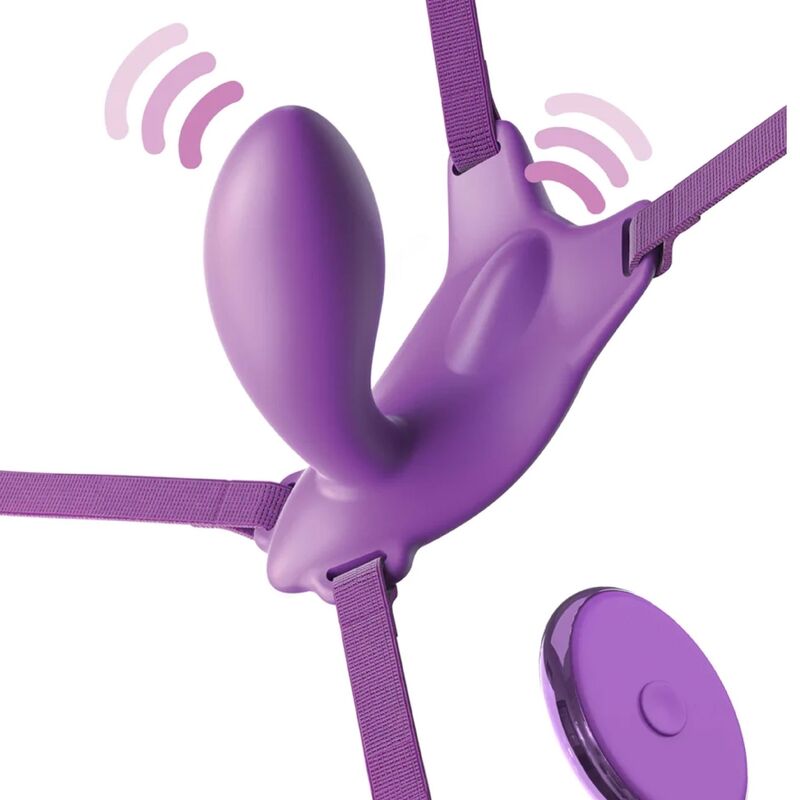 Fantasy For Her-Harness G-Spot-Schmetterling mit Vibrator, Wiederaufladbar · Vibratoren (Bild 2)