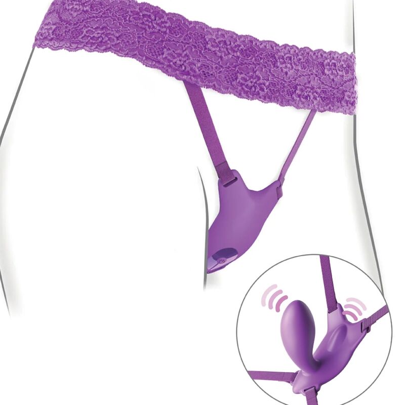 Fantasy For Her-Harness G-Spot-Schmetterling mit Vibrator, Wiederaufladbar · Vibratoren (Bild 5)