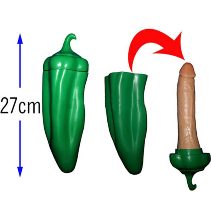 Diablo Picante-Grün Paprika mit Überraschung in Form von Penis · Spiele & Geschenke