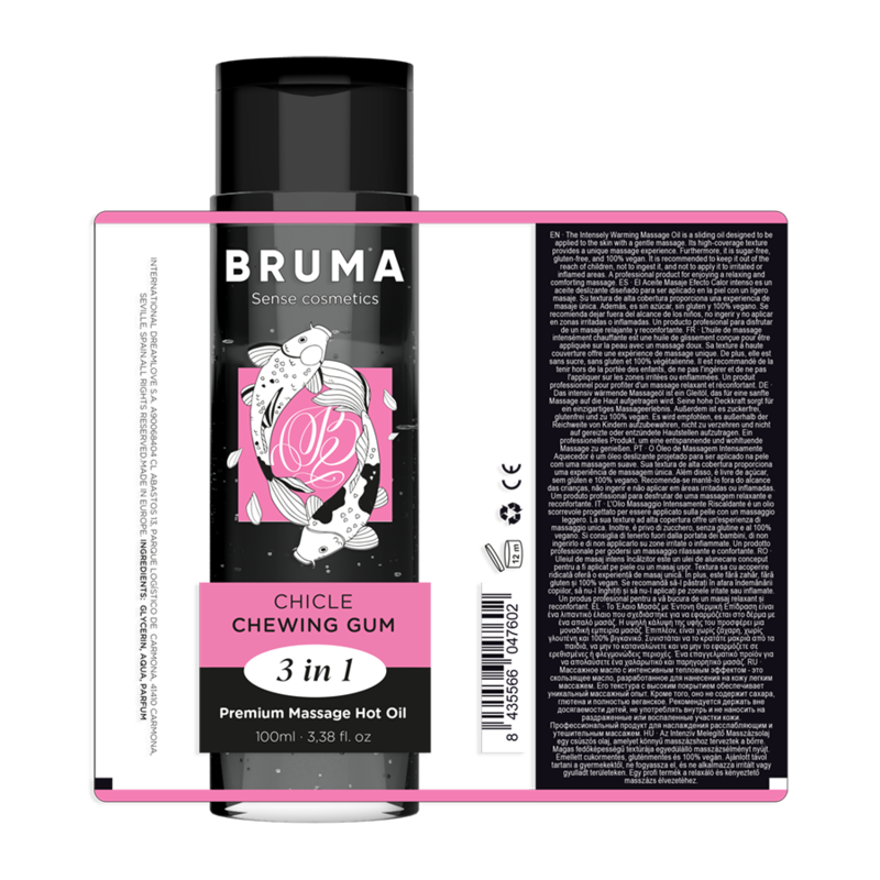 Bruma-Premium Massageöl Wirkung Heizer Aroma Chewing Gum 3 · Kosmetika & Aphrodisiaka (Bild 6)