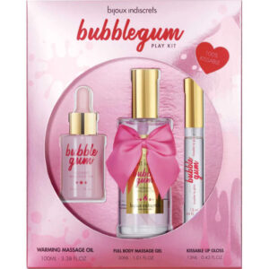 Bijoux Love Cosmetiques-Bubblegum Play Kit mit Wärmendem Öl