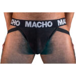 Macho Underwear-MX25NN Jock Schwarz · Herrenunterwäsche