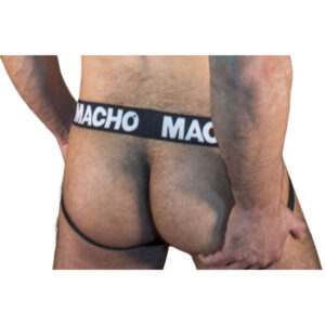 Macho Underwear-MX25NN Jock Schwarz · Herrenunterwäsche (Bild 3)