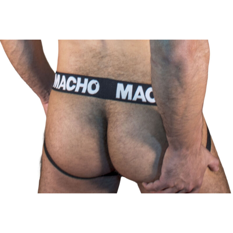 Macho Underwear-MX25NN Jock Schwarz · Herrenunterwäsche (Bild 3)