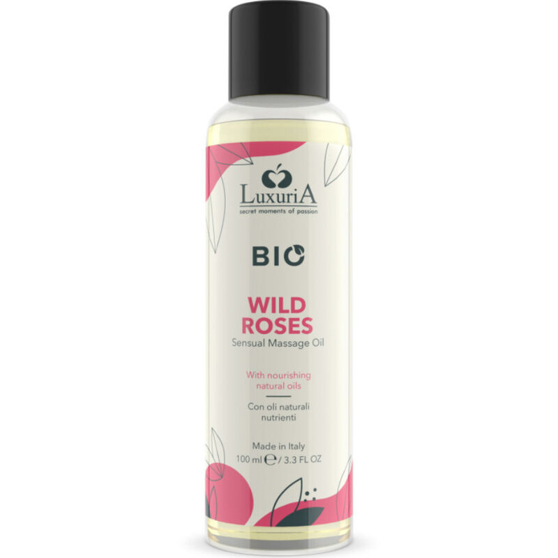Intimateline Luxuria-Luxus Bio Wild Roses Massageöl 100 ml · Kosmetika & Aphrodisiaka