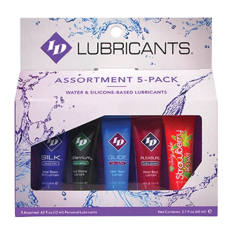 Id Juicy Lube-Set 5 Gleitgel-Rohre Aromatisiert 12 ml · Kosmetika & Aphrodisiaka