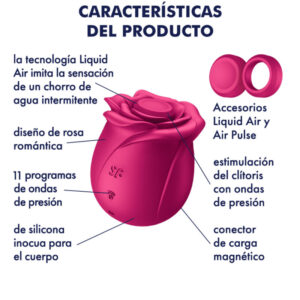 Satisfyer Air Pulse-Air Pulse Pro 2 Classic Blossom · Vibratoren (Bild 6)