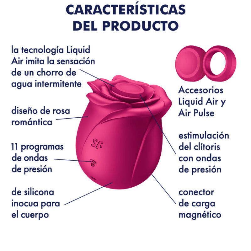 Satisfyer Air Pulse-Air Pulse Pro 2 Classic Blossom · Vibratoren (Bild 6)