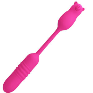 Fun Toys-Nobikuma Pink Bullet Vibrator aus Silikon-3 Geschwindigkeiten · Vibratoren (Bild 4)