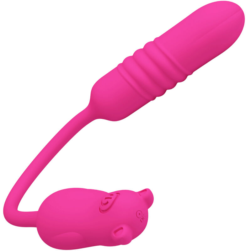 Fun Toys-Nobikuma Pink Bullet Vibrator aus Silikon-3 Geschwindigkeiten · Vibratoren (Bild 3)