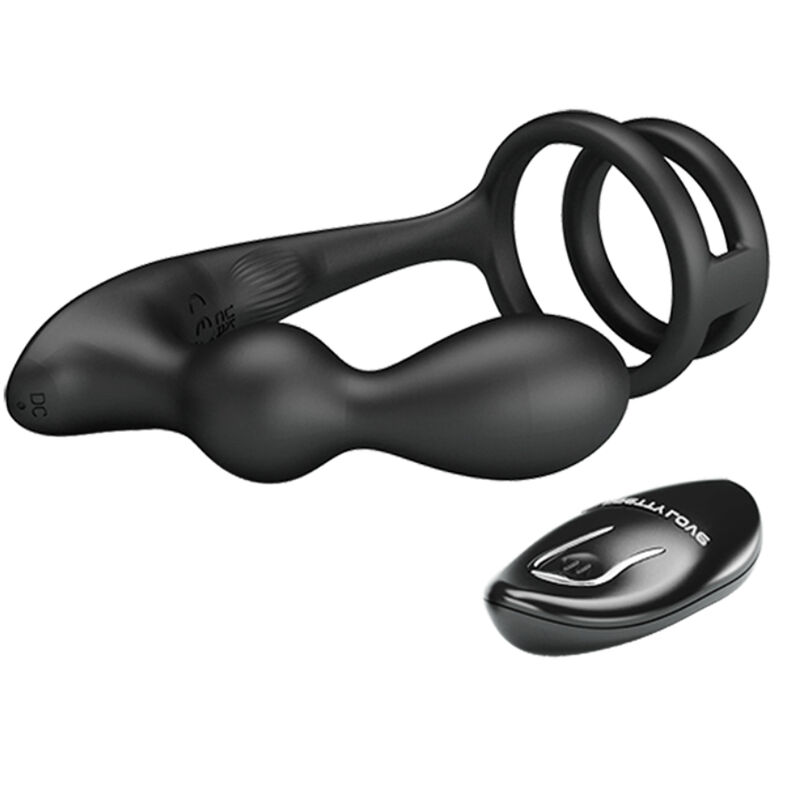 Anal Toys-Marshall Penisring mit Analplug Vibrator und · Vibratoren (Bild 3)