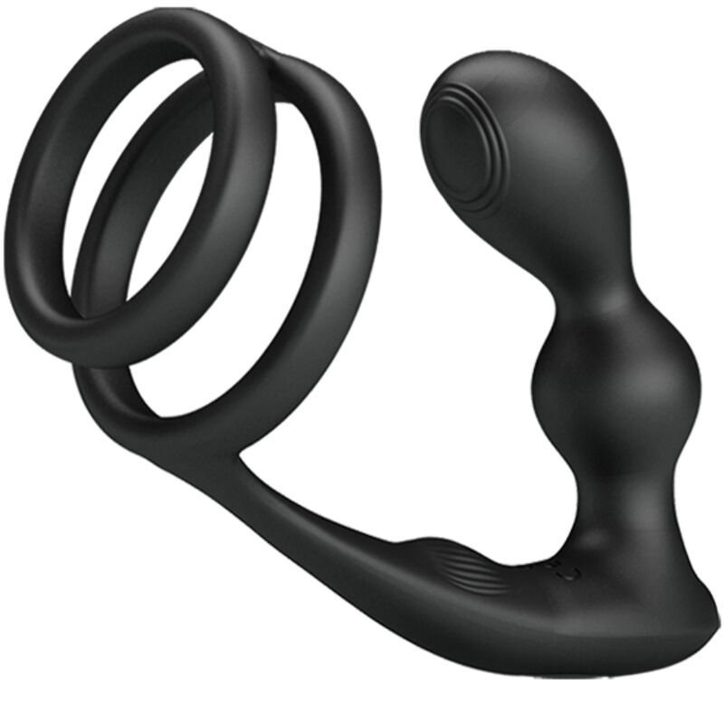 Anal Toys-Marshall Penisring mit Analplug Vibrator und · Vibratoren