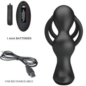 Anal Toys-Marshall Penisring mit Analplug Vibrator und · Vibratoren (Bild 5)