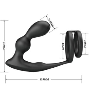 Anal Toys-Marshall Penisring mit Analplug Vibrator und · Vibratoren (Bild 6)