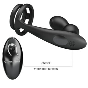 Anal Toys-Marshall Penisring mit Analplug Vibrator und · Vibratoren (Bild 8)