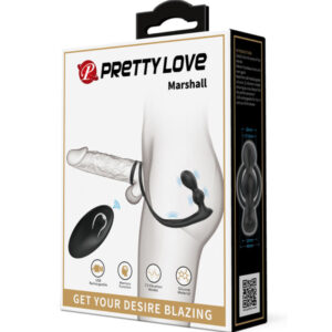Anal Toys-Marshall Penisring mit Analplug Vibrator und · Vibratoren (Bild 9)