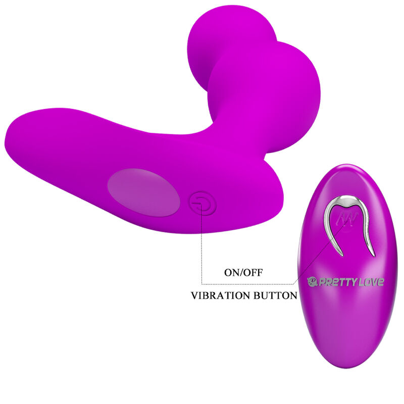 Anal Toys-Terrance Vibrator Anal Massagegerät mit Fernbedienung-Silikon · Vibratoren (Bild 6)